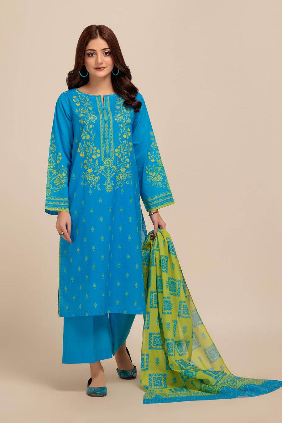 Bonanza Satrangi Blue Aura Lawn Collection Vol 1