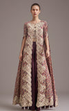 Thread & Motifz Embroidered Blouse With Printed Jacket And Skirt 9418 Formal Pret 2024