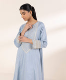 Sapphire Embroidered Dobby Shirt 03PCLRXW252S Eid 1 RTW 2025