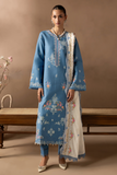 Raj Bari Chikankari Design # 07 Premium Viscose Chikankari 2025
