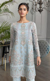 Thread & Motifz Net Embroidered Shirt 9115 Formal Pret 2024