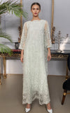 Thread & Motifz Net Embroidered Kaftan With Trouser 9264 Formal Pret 2024