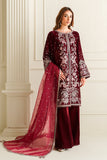 Baroque SF-743 Embroidered Velvet Prets 2024