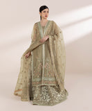 Sapphire 3 Piece - Embroidered Organza Suit 0F3PEBTQW258 Eid 1 RTW 2025