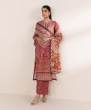 Sapphire 3 Piece - Embellished Silk Suit 0T3PSLS25V34 Eid 1 RTW 2025
