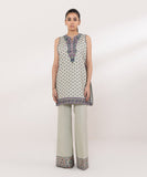 Sapphire  2 Piece Embroidered Cambric Suit 0U2TEDY24V51 Intermix Collection 2024