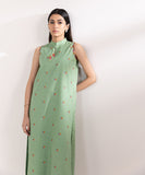 Sapphire  2 Piece Embroidered Cambric Suit 0U2TEDY24V57 Intermix Collection 2024