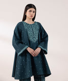 Sapphire  2 Piece Embroidered Dobby Suit 0U2TEDY24V58 Intermix Collection 2024