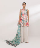 Sapphire  3 Piece Printed Cambric Suit 0U3PDY24V512 Intermix Collection 2024