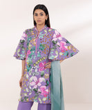 Sapphire  3 Piece Printed Cambric Suit 0U3PDY24V513 Intermix Collection 2024