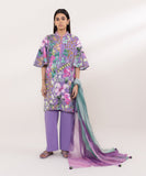 Sapphire  3 Piece Printed Cambric Suit 0U3PDY24V513 Intermix Collection 2024