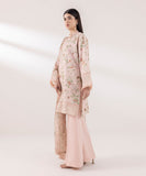 Sapphire  3 Piece Embroidered Cotton Satin Suit 0U3PELX24V53 Intermix Collection 2024