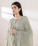 Sapphire  3 Piece Embroidered Raw Silk Suit 0U3PELX24V57 Intermix Collection 2024