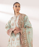 Sapphire  3 Piece Embroidered Cambric Suit 0U3PESG24V57 Intermix Collection 2024