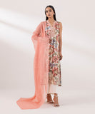 Sapphire  3 Piece Embroidered Jacquard Suit 0U3PESG24V59 Intermix Collection 2024