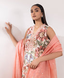 Sapphire  3 Piece Embroidered Jacquard Suit 0U3PESG24V59 Intermix Collection 2024