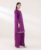 Sapphire  3 Piece Embroidered Cambric Suit 0U3PEST24V53 Intermix Collection 2024
