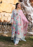 Elaf Premium ECK-04B Glaciella  Print Chikankari Collection 2024