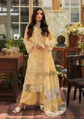 Kahf Premium KLE-02 Sun Kissed Luxury Lawn Collection 2024