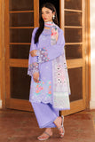 Farasha Online Lavender Dew Summer Weaves Embroidered lawn 2025