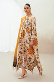 Baroque Digital Printed Khaddar SF-4020 Winter Collection 2024