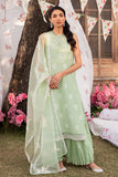 Cross Stitch Celadon Spruce Eid Lawn Collection 2024