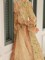 Almirah Olive Green Poly-Lawn ALP-3PS-1782 Signaure Series Collection 2024