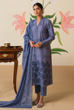Cross Stitch Blue Fern Chikankari Lawn 2025