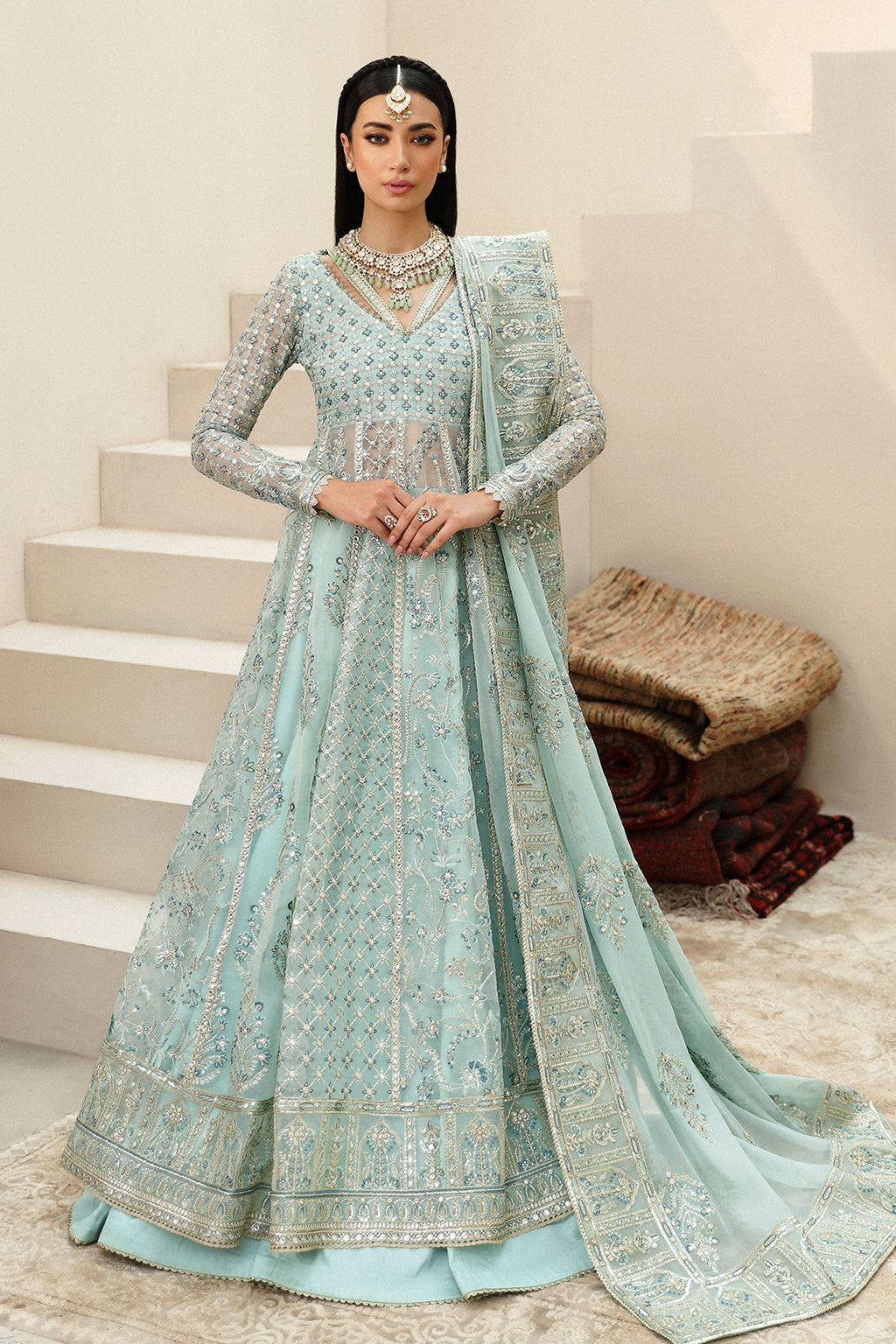 Afrozeh Tazmeen Shehnai Wedding Formals 2024