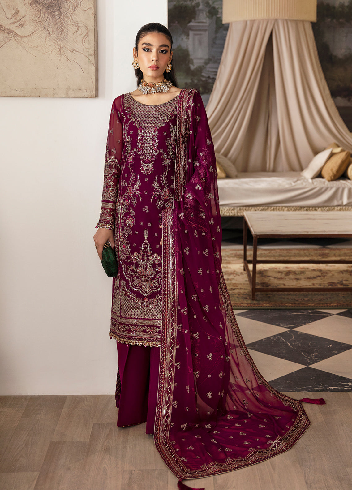 Gulaal Zareena Chiffon Collection Volume 2 2024