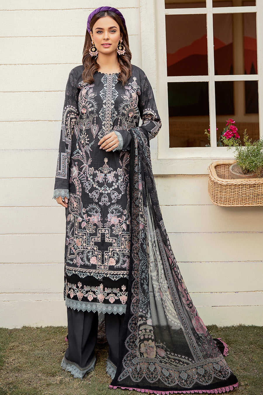 L-312 Ramsha  Online Mashaal Lawn 2022