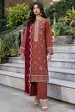 Farasha Online Russet Dusk Summer Weaves Embroidered lawn 2025