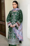 Farasha Online Emerald Eclips Summer Weaves Embroidered lawn 2025