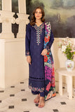 Farasha Indigo Seraya Lawn 2024