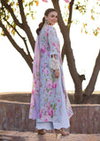 Elaf Premium ECK-04A Ocean Blossoms Print Chikankari Collection 2024
