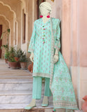 Junaid Jamshaid Green 3PC | JLAWN-S-24-160 Eid Ul Adha Lawn Collection 2024
