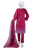 Junaid Jamshaid Red 3 PC | JLAWN-S-24-162 Casuals Eid Prets Collection 2024