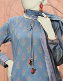 Junaid Jamshaid Blue 3 PC | JLAWN-S-24-163 Casuals Eid Prets Collection 2024