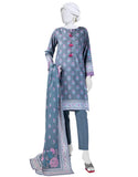 Junaid Jamshaid Grey 3 PC | JLAWN-S-24-165 Casuals Eid Prets Collection 2024