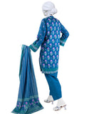 Junaid Jamshaid Blue 3 PC | JLAWN-S-24-166 Casuals Eid Prets Collection 2024