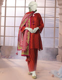 Junaid Jamshaid 3PC-JJLS-W-JWU-24-1736 Multicolor Cambric Printed Shades Of Summer 2025