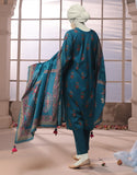 Junaid Jamshaid 3PC-JJLS-W-JWU-24-1739 Multicolor Cambric Printed Shades Of Summer 2025