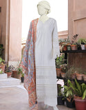 Junaid Jamshaid White Schiffli 3PC | JLAWN-S-24-173 Eid Ul Adha Lawn Collection 2024