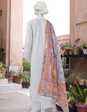 Junaid Jamshaid White Schiffli 3PC | JLAWN-S-24-173 Eid Ul Adha Lawn Collection 2024