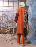Junaid Jamshaid 3PC-JJLS-W-JWU-24-1750 Multicolor Slub Printed Shades Of Summer 2025