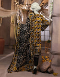 Junaid Jamshaid 3PC-JJLS-W-JWU-24-1759 Yellow Polyester Printed Shades Of Summer 2025