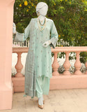 Junaid Jamshaid Blue Jacquard 3PC | JLAWN-S-24-339 Riwayat-01 Eid Ul Adha Lawn Collection 2024