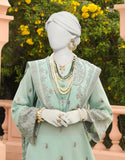 Junaid Jamshaid Blue Jacquard 3PC | JLAWN-S-24-339 Riwayat-01 Eid Ul Adha Lawn Collection 2024