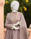 Junaid Jamshaid Mauve Jacquard 3PC | JLAWN-S-24-340 Riwayat-02 Eid Ul Adha Lawn Collection 2024