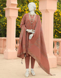 Junaid Jamshaid Brown Jacquard 3PC | JLAWN-S-24-344 Riwayat-06 Eid Ul Adha Lawn Collection 2024